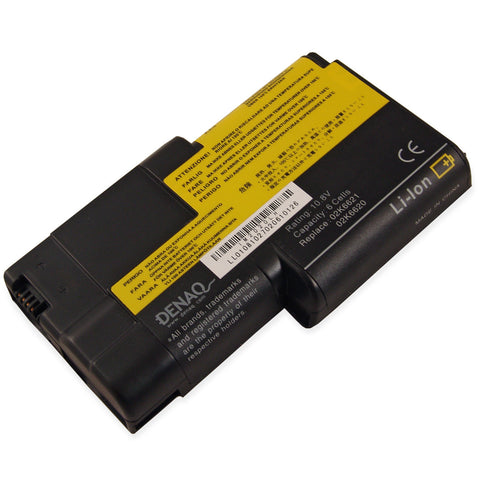 DENAQ 6-Cell 58Whr Li-Ion Laptop Battery for IBM ThinkPad T20, T21, T22, T23