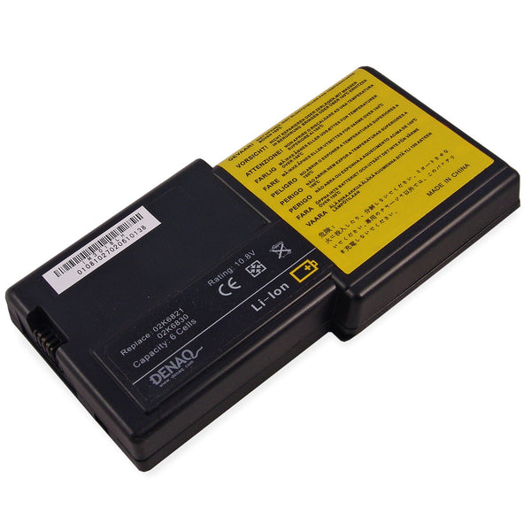 DENAQ 6-Cell 58Whr Li-Ion Laptop Battery for IBM ThinkPad R30, R31