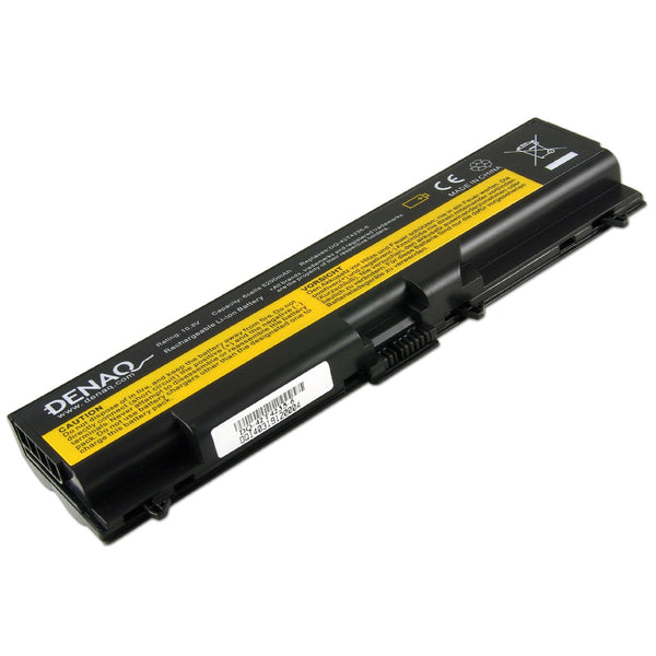 DENAQ 6-Cell 5600mAh Li-Ion Laptop Battery for IBM Thinkpad E40, L410, L412, L420, SL410, SL410k 2842, SL510, SL510 2847, T510i, T520, W510, W520