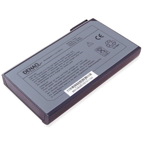 DENAQ 8-Cell 66Whr Li-Ion Laptop Battery for DELL Inspiron 2500, 3700, 3800, 4000, 4100, 4150, 500, 8000, 8100, 8200; Latitude C500, C510, C540, C600, C610, C640, C800, C810, C840, CP, CPi, CpiR, CPt, CPx; Precision M40, M50