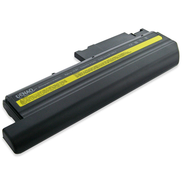 DENAQ 9-Cell 80Whr Li-Ion Laptop Battery for IBM ThinkPad R50, R50e, R50p, R51, R51e, R52; ThinkPad T40, T40p, T41, T41p, T42, T42p, T43, T43p