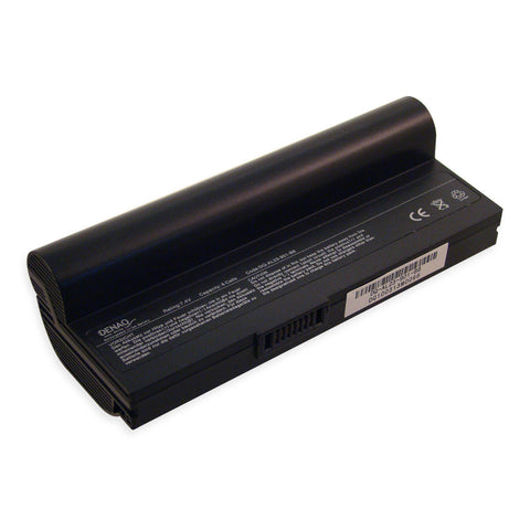 DENAQ 6-Cell 6600mAh Li-Ion Laptop Battery for ASUS Eee PC 1000, 1000H, 1000HA, 1000HD, 1000HE, 901, 904HD (black)