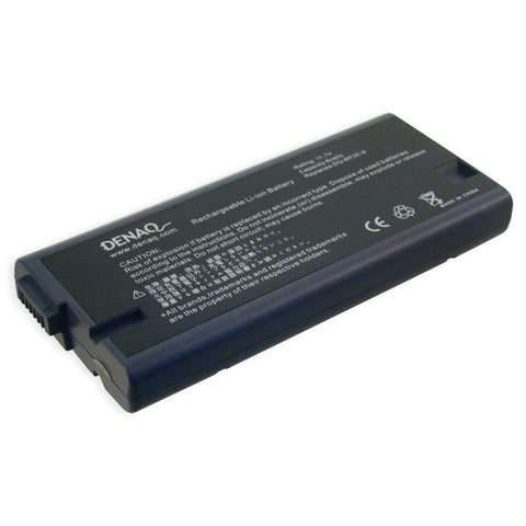 DENAQ 6-Cell 4400mAh Li-Ion Laptop Battery for SONY PCG-GR and other