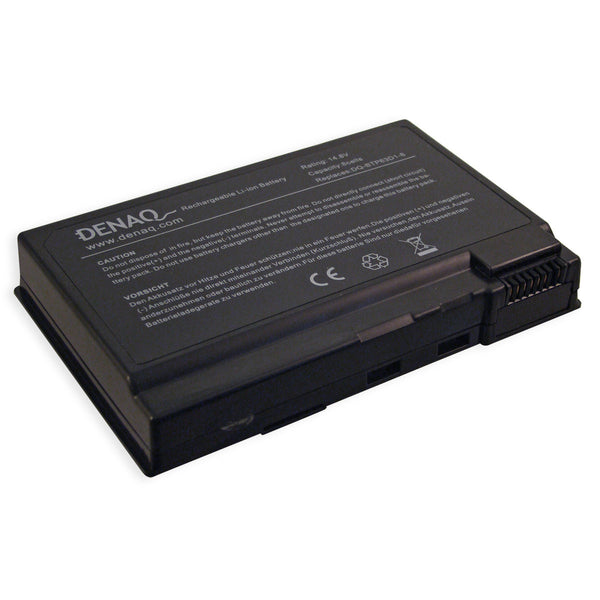 DENAQ 8-Cell 4400mAh Li-Ion Laptop Battery for ACER Aspire 3020 Series, 3610 Series, 5020 Series; TravelMate 2410 Series and other