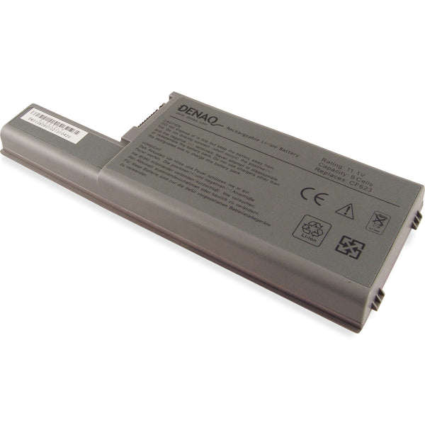 DENAQ 9-Cell 85Whr Li-Ion Laptop Battery for DELL Latitude D531, D531N, D820, D830, D830N; Precision M4300, M65