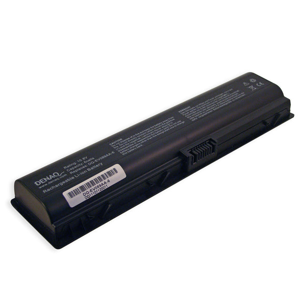 DENAQ 6-Cell 5200mAh Li-Ion Laptop Battery for HP G6000, G7000; Pavilion DV2000 Series, Pavilion DV6000 Series; Presario A900, C700, F500, F700, V3000, V6000