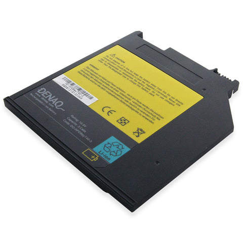 DENAQ 3-Cell 29Whr Li-Ion Laptop Battery for IBM ThinkPad R50, R50p, R51, R51e; ThinkPad T40, T40p, T41, T41p, T42, T42p, T43, T43p