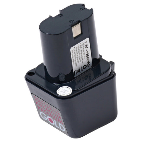 1500 mAh Replacement Power Tool Battery forBosch - BS-6, GBM 7.2VE, GSR 7.2VE, GUS 7.2