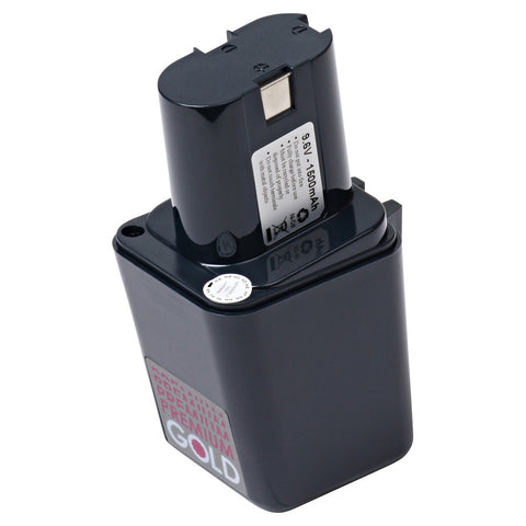 1500 mAh Replacement Power Tool Battery forBosch - BS-8, GBM 9.6VE, GSB-9.6VE, GSB-9.6VES, and more